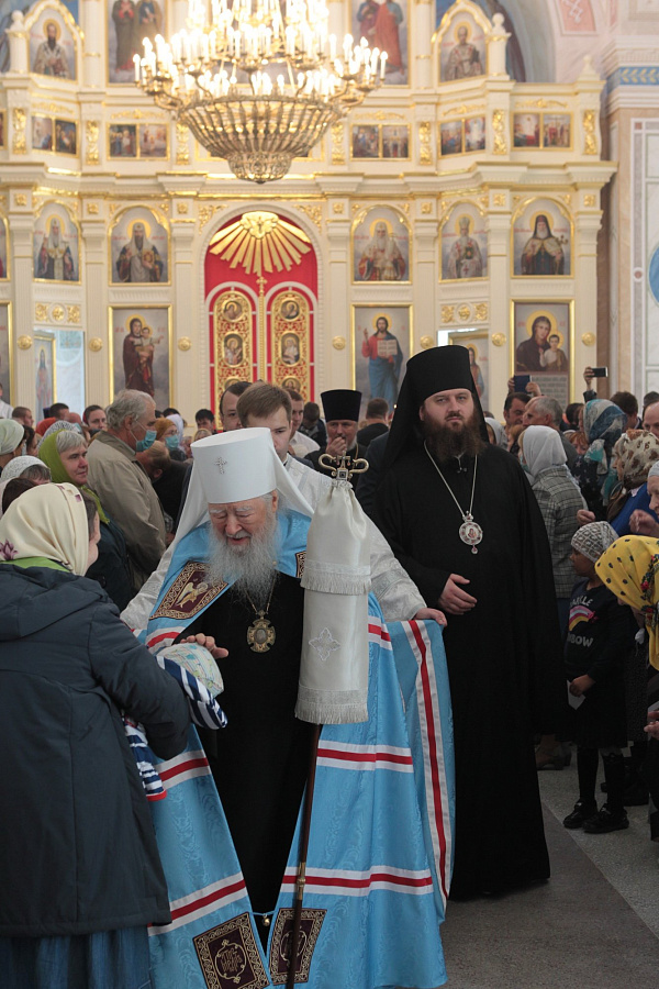 Великое освящение Казанского храма села Дединово